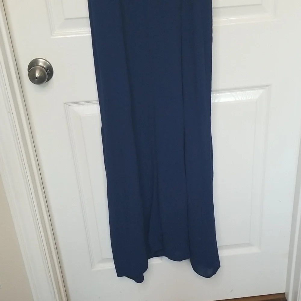 Lovestitch Navy Blue Weekend Mila Sleeveless Maxi Dress Size Small Medium - Picture 8 of 12